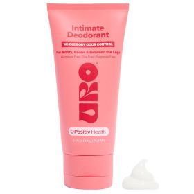 Full body intimate deodorant cream  dermatologically tested, hypoallergenic, non-irritating, aluminum-free, fragrance-free