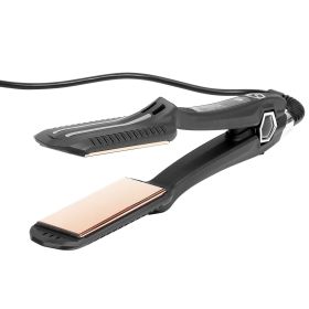VEVOR Hair Straightener, 1.5-inch Titanium Flat Iron, Dual Infrared Hair Straightener Flat Iron with LCD Display and 19 Temp Levels - 210 to 450