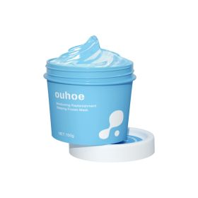 OUHOE Hydrating And Moisturizing Sleep Frozen Mask, Shrink Pores Brightens Skin, Refreshes And Moisturizes Spread Mask (Option: 100g-127g-2.7*2.28inch)